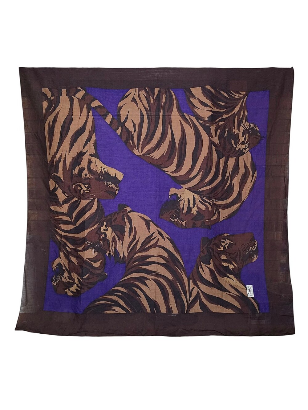 YVES SAINT LAURENT SCARF - Picture 2 of 16